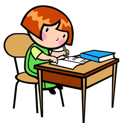 girl-writing-cartoon